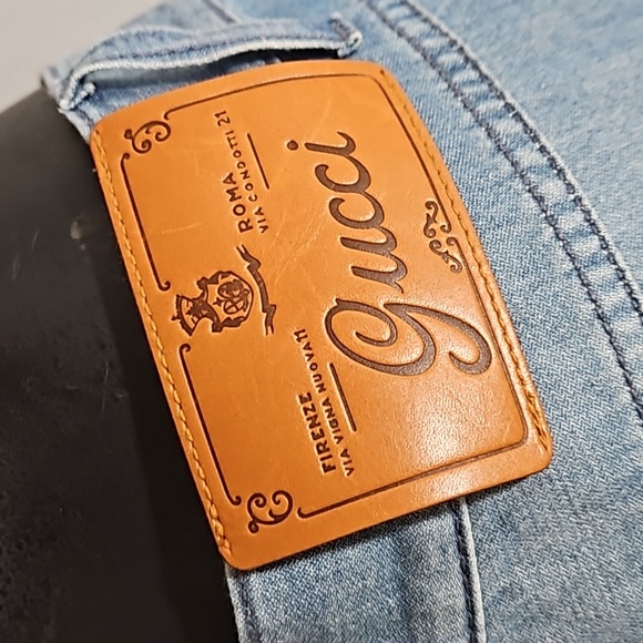 Gucci Blue Jean Jean Pants Sz. 42 - Picture 7 of 16